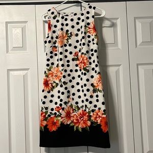 Polka dot flower dress